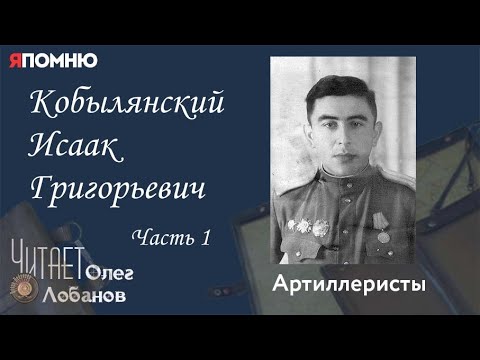 Видео: Кобылянский Исаак Григорьевич. Часть 1.Проект "Я помню" Артема Драбкина. Артиллеристы.