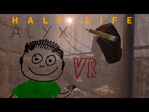 Видео: Half-life: Alyx - Выживаю в зараженном мире! VR