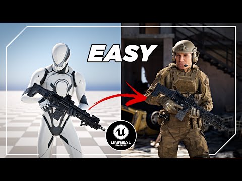 Видео: ЛЕГКО прикрепляйте оружие к металюдям (руководство по Unreal Engine 5.6)