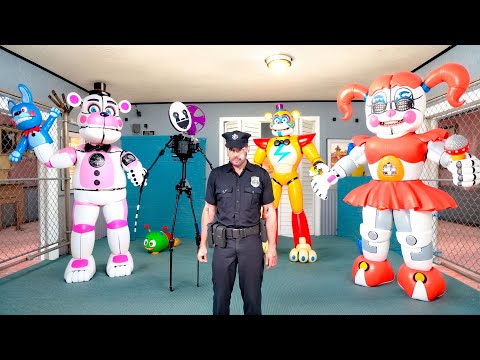Видео: АНИМАТРОНИКИ ПУГАЮТ ОХРАННИКА FNAF 4 ► Garry's Mod