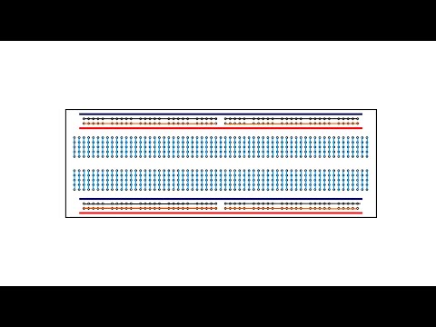 Видео: Обзор макетной платы (Breadboard) для новичков. Для чего она и как ей пользоваться и что нужно еще.