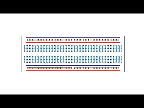 Видео: Обзор макетной платы (Breadboard) для новичков. Для чего она и как ей пользоваться и что нужно еще.