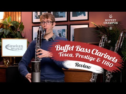 Видео: Ассортимент бас-кларнетов Buffet | Сравнение моделей | Tosca, Prestige и 1180