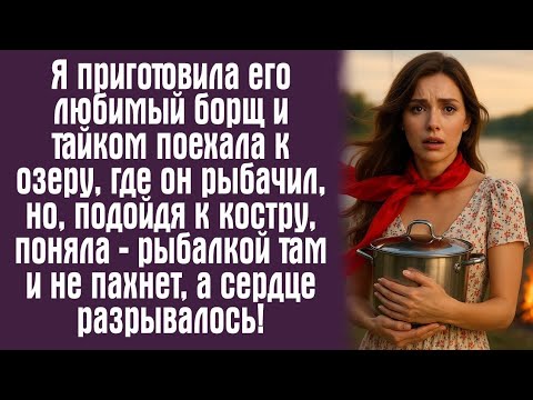 Видео: Я приготовила его любимый борщ и тайком поехала к озеру, где он рыбачил, но, подойдя к костру...
