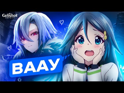 Видео: МОЯ ДЕВУШКА ОЦЕНИВАЕТ ПРЕДВЕСТНИКОВ ФАТУИ ИЗ GENSHIN IMPACT
