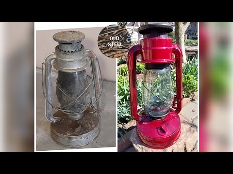 Видео: Restoration of a kerosene lamp |  Восстановление керосиновой лампы