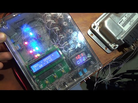 Видео: Серёгин стенд для проверки ЭБУ.