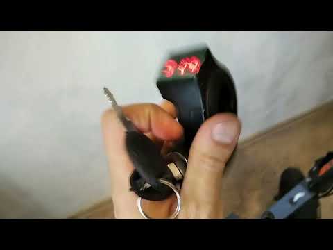 Видео: Ключ зажигания на самокат KUKIRIN G2 2025года (Часть 2) 