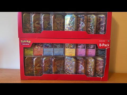 Видео: Упаковка из 8 банок Eeveelutions от Costco Prismatic Evolutions НАКОНЕЦ-ТО появилась в Канаде 🇨🇦!!!