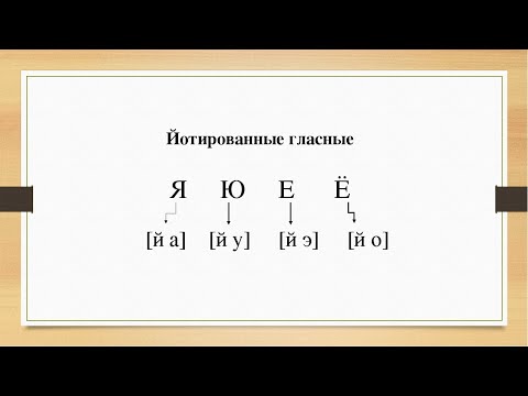Видео: Русский язык 1-2 класс. Йотированные гласные