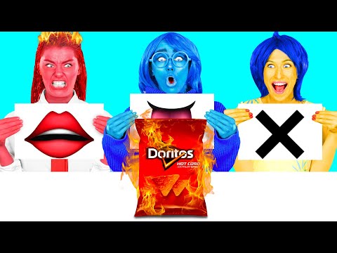 Видео: Откуси Лизни или Ничего Челлендж | Смешные Cитуации от GoFun Challenge