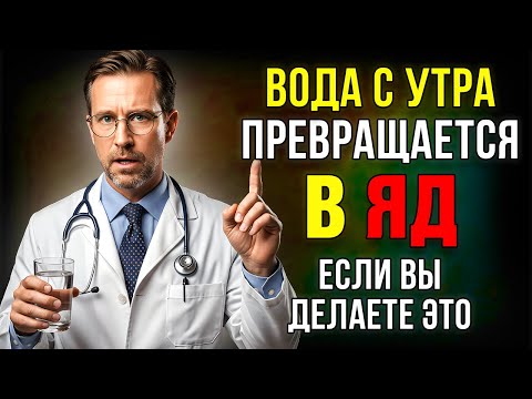 Видео: ЗАПОМНИТЕ! Не пейте воду так утром — это опасно после 60 лет!