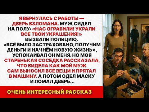 Видео: Мой муж сделал вид, что нас ограбили чтобы получить страховку. Но самое страшное не это