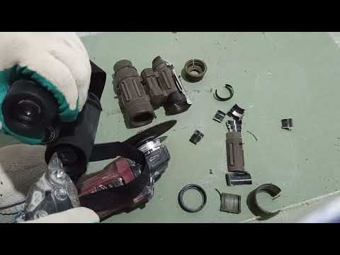 Видео: Что внутри бинокля начала 90х. Nikon 8/30. 