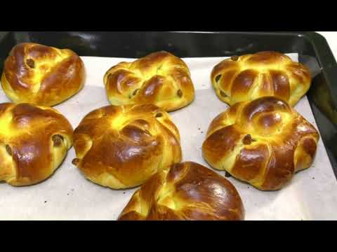 Видео: Сдобные булочки, домашние, воздушные, очень вкусные! Простой рецепт