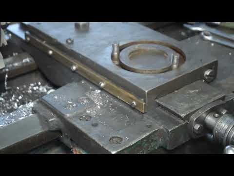 Видео: токарный 1615 поперечка готова