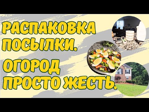 Видео: Распаковка посылки.Огород просто жесть.