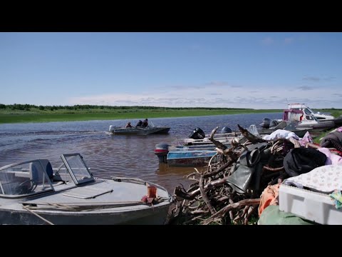 Видео: Глава района А.Н. Кугаевский посетил рыбацкие пески