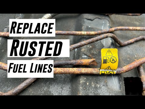 Видео: Как заменить ржавые или сломанные топливопроводы #автомобиль #автомобиль #грузовик #механик #сдел...