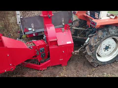 Видео: Огляд роботи щепоріза  Shkiv4M130TR PRO