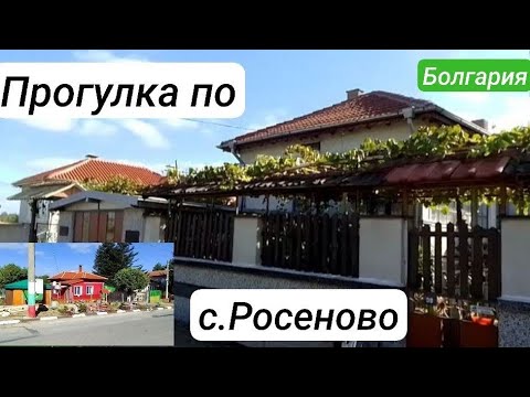 Видео: Болгария. Прогулка по селу. Магазин,  Дом на продажу буду снимать.