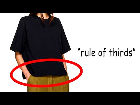 Видео: ПОЧЕМУ УКОРОЧЕННАЯ ОДЕЖДА ВЫГЛЯДИТ НА ВАС ЛУЧШЕ