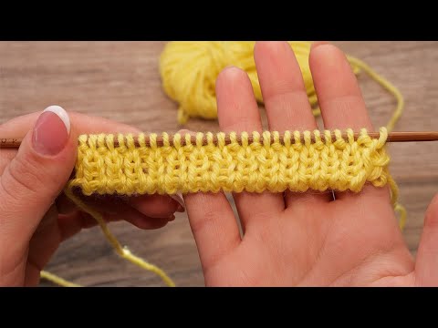 Видео: English subtitles! Легкий фабричный край изделия - эластичный наборный край для резинки 1/1