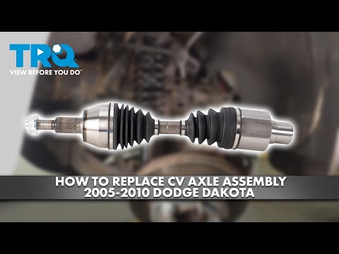 Видео: Как заменить узел приводного вала на Dodge Dakota 2005-2010