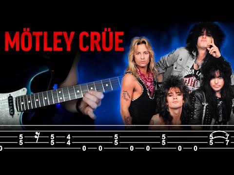 Видео: Wilde Side - Motley Crue Как играть | Разбор