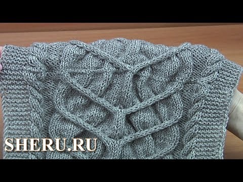 Видео: Очень красивый снуд спицами Урок 253