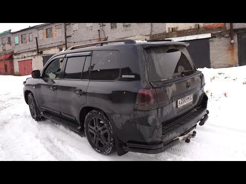 Видео: Первый снег и какие поломки были на Ленд Крузер 200.