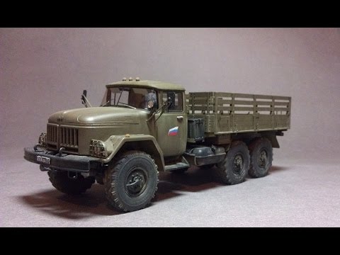 Видео: Зил-131 (ICM) Часть 5