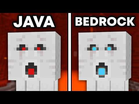 Видео: 68 различий между Java и Bedrock