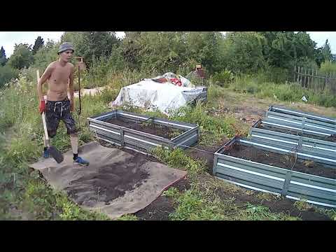 Видео: 9. Заброшенная дача. Сборка и установка высоких грядок.