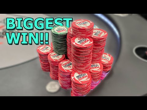 Видео: Разгромная кэш-игра в Техасе и САМЫЙ КРУПНЫЙ ВЫИГРЫШ! | POKER VLOG #21