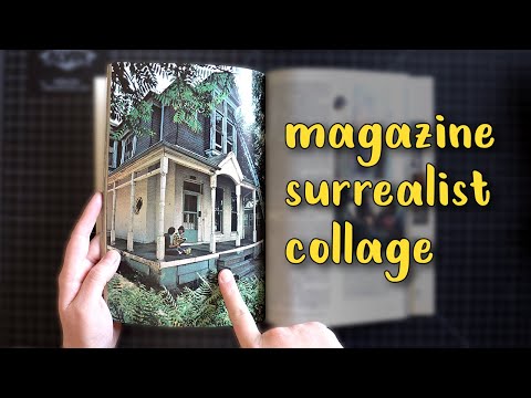 Видео: Сюрреалистическое искусство коллажа из журналов