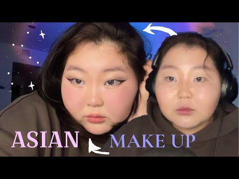 Видео: аЗИАТСКИЙ мАКИЯЖ *не Асмр