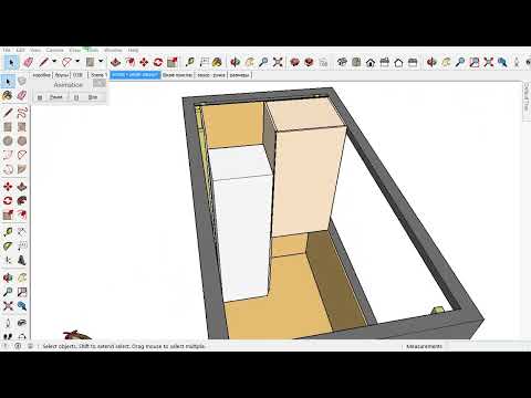 Видео: SketchUp  turnkey finishing balcony . Балкон под ключ проект. #sketchup #балконподключ #балкон