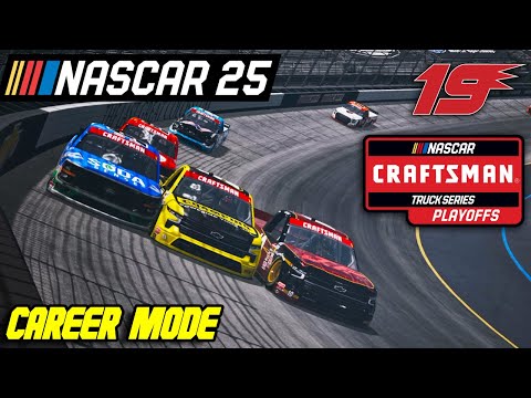 Видео: Режим карьеры NASCAR 25 — ПЕРВАЯ ГОНКА ПЛЕЙ-ОФФ!