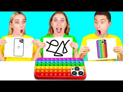 Видео: Кто Лучше Нарисует Предмет, Получит Его | Смешные Cитуации от Hahanom Top Challenges