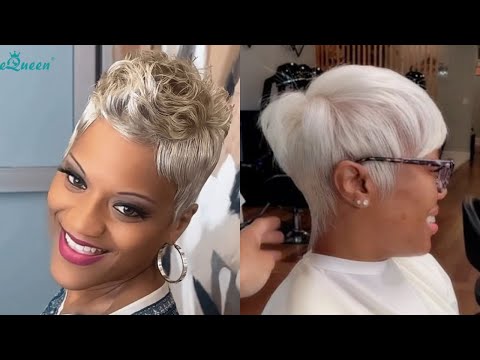 Видео: Привет, бабули! Вот несколько очаровательных коротких натуральных причесок, которые вы можете поп...