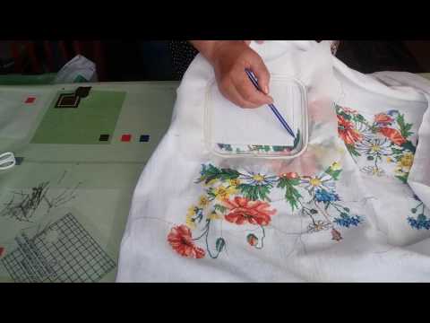 Видео: #334.Embroedery.Запяливание ткани в пяльцы,как я делаю☺