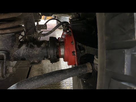 Видео: УАЗ патриот , переделка переднего моста ,шкворня на подшипники.