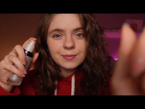 Видео: друг помогает заснуть АСМР 😴 Relaxing Skincare Facial Spa (уход за кожей)