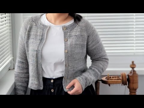 Видео: История одного свитера // Кардиган из пряжи ручного прядения // От шерсти к изделию