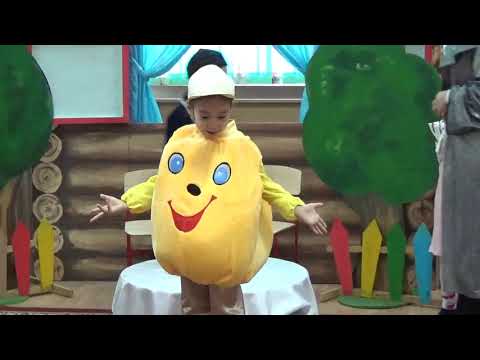 Видео: Бауырсақ ертегісінің сахналық қойылымы "Достық" ересек тобы