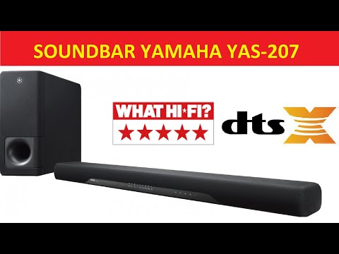 Видео: Обзор звуковой панели Yamaha YAS-207. SoundBar с DTS X