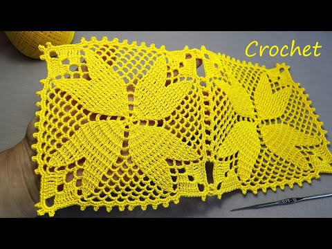 Видео: КРАСИВО и ОЧЕНЬ ПРОСТО!!!  Ажурный КВАДРАТНЫЙ МОТИВ вязание крючком   Crochet square motifs tutorial