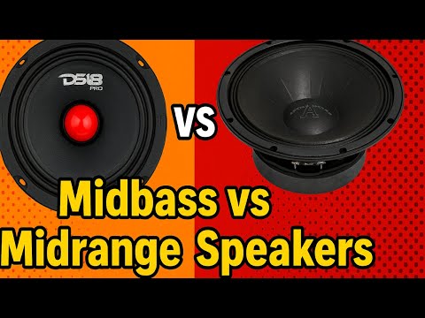 Видео: Автомобильные динамики Mid Bass и Mid Range: в чём настоящая разница? 🚗🎶