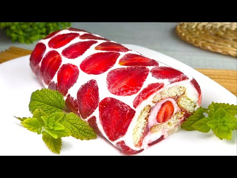 Видео: Оригинальный итальянский клубничный тирамису за 5 минут! Боже, как вкусно!